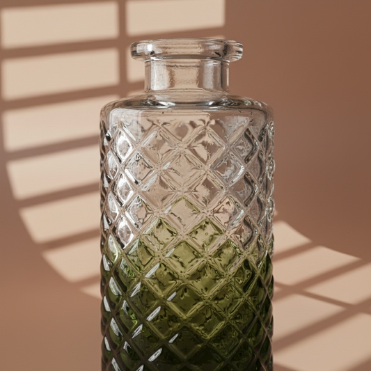 Mini Vase – Green Glass