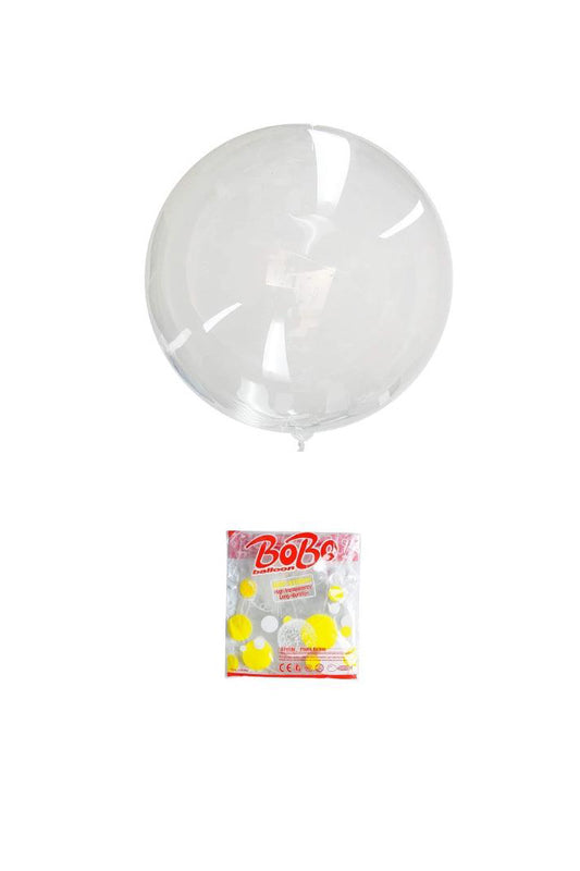 Bobo Balloon – Crystal Clear – 24in