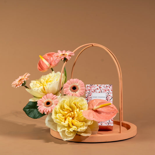 Round Tray – Orange
