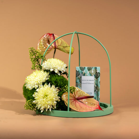Round Tray – Green