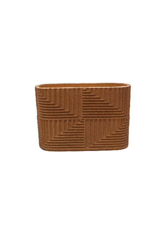 Orange Desin Vase