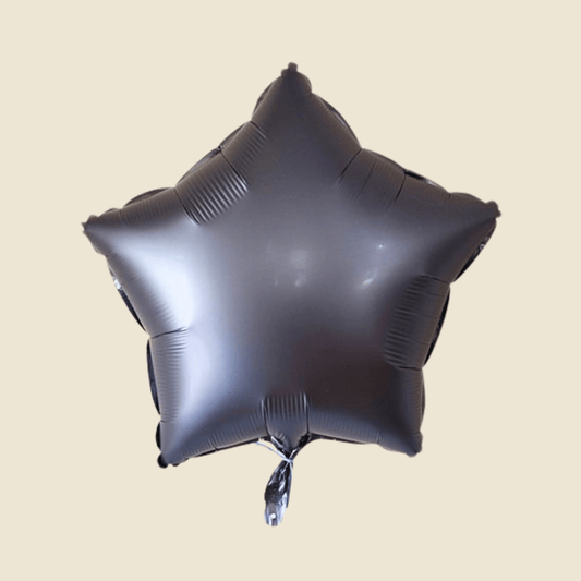 Black Star Balloon – 19 Inch Foil Balloon
