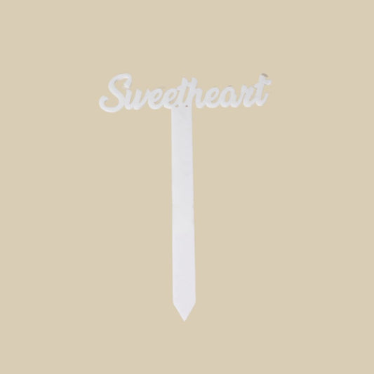 Sweetheart Flower Topper