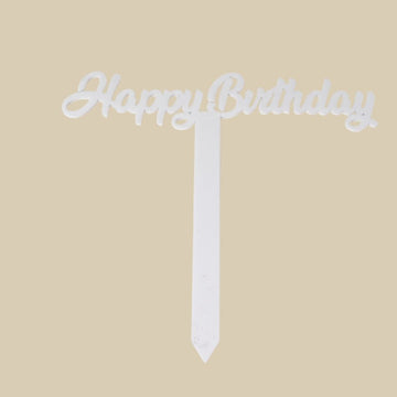 Happy Birthday Flower Topper