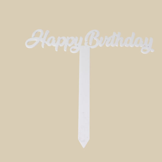 Happy Birthday Flower Topper