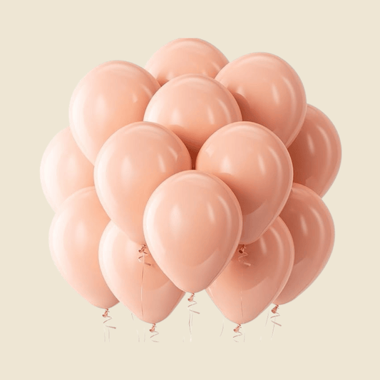 Peach Balloon Set – 16 Inch Premium Latex Balloons