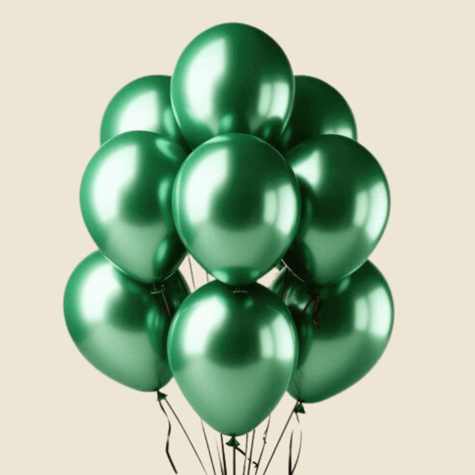 Emerald Green Balloon Set – 16 Inch Premium Latex Balloons