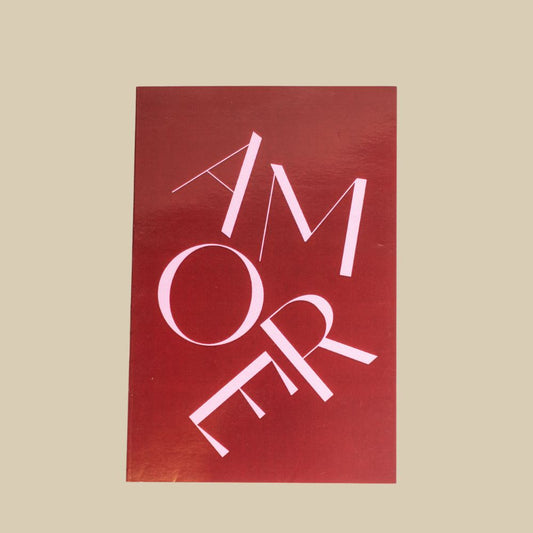 AMORE Greeting Card