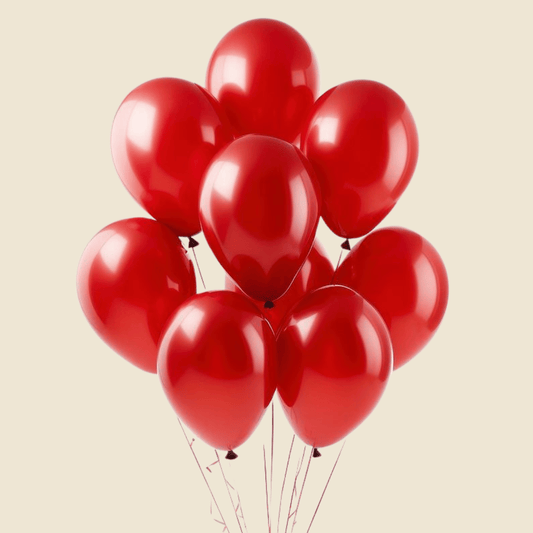 Classic Red Balloon Set – 16 Inch Premium Latex Balloons