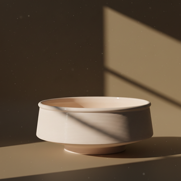 AKDC Round Bowl - White