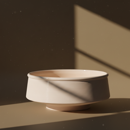 AKDC Round Bowl - White