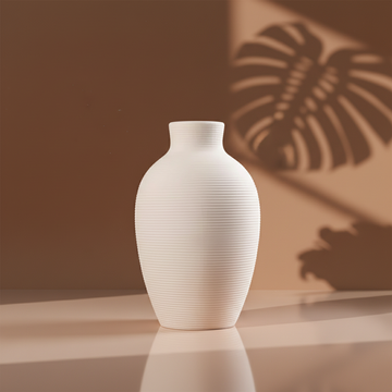 Wine-Barrel Shape Vase