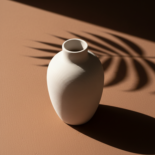 Wine-Barrel Shape Vase