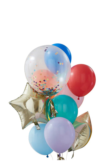 11 of Multicolors Balloons