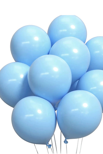 Latex Shiny Pastel Blue