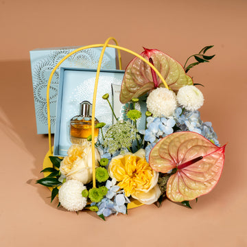 Round Tray – Yellow