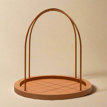 Round Tray – Peach