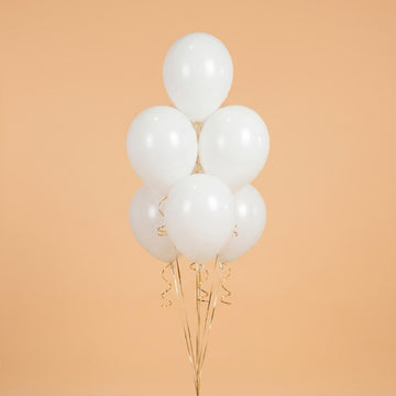 White Balloon Set – 16 Inch Premium Latex Balloons