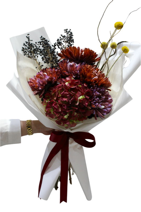 Maroon Elegance Bouquet